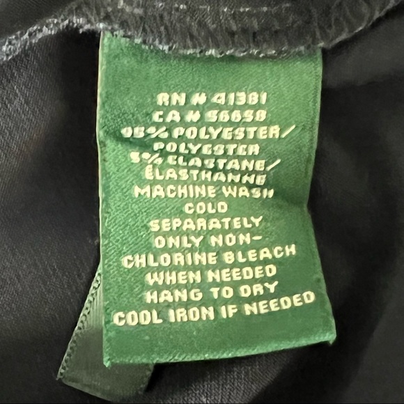 Ralph Lauren Cowl Neck Dress Side Drape Rouching Size 2 - Picture 13 of 17